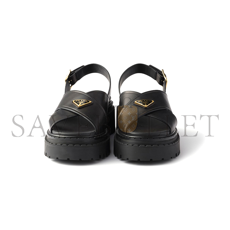 Pra*a leather sandals 1x105o